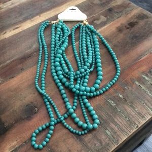 Turquoise/teal necklace!!